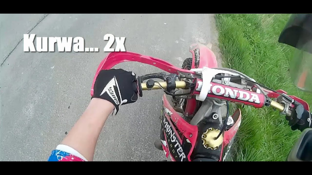 Pierwszy słoneczny dzień.... Czyli jak zatrzeć silnik na początku sezonu [Honda Cr 250]