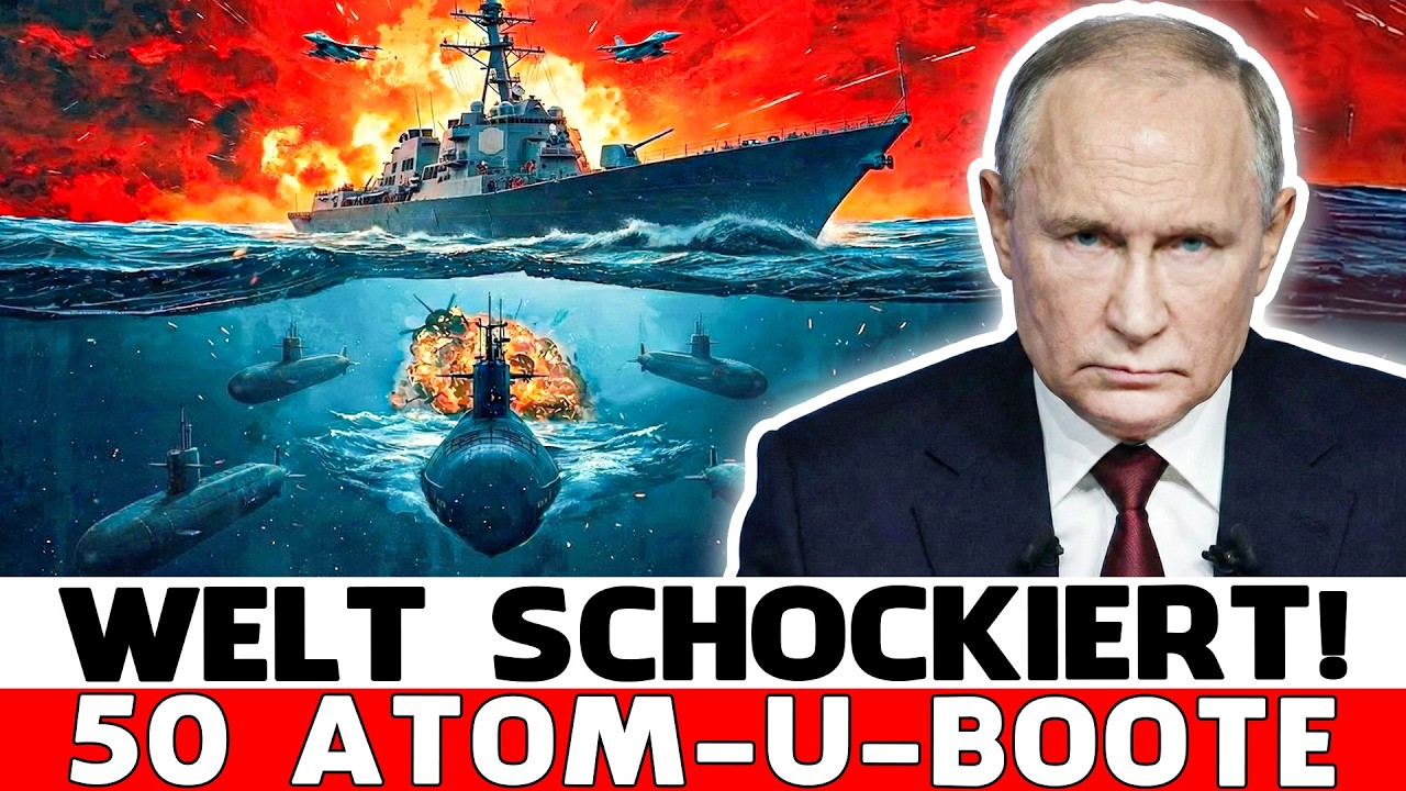 50 ATOM-U-BOOTE! Russlands Unterwasser-Schockwaffe – NATO völlig machtlos?