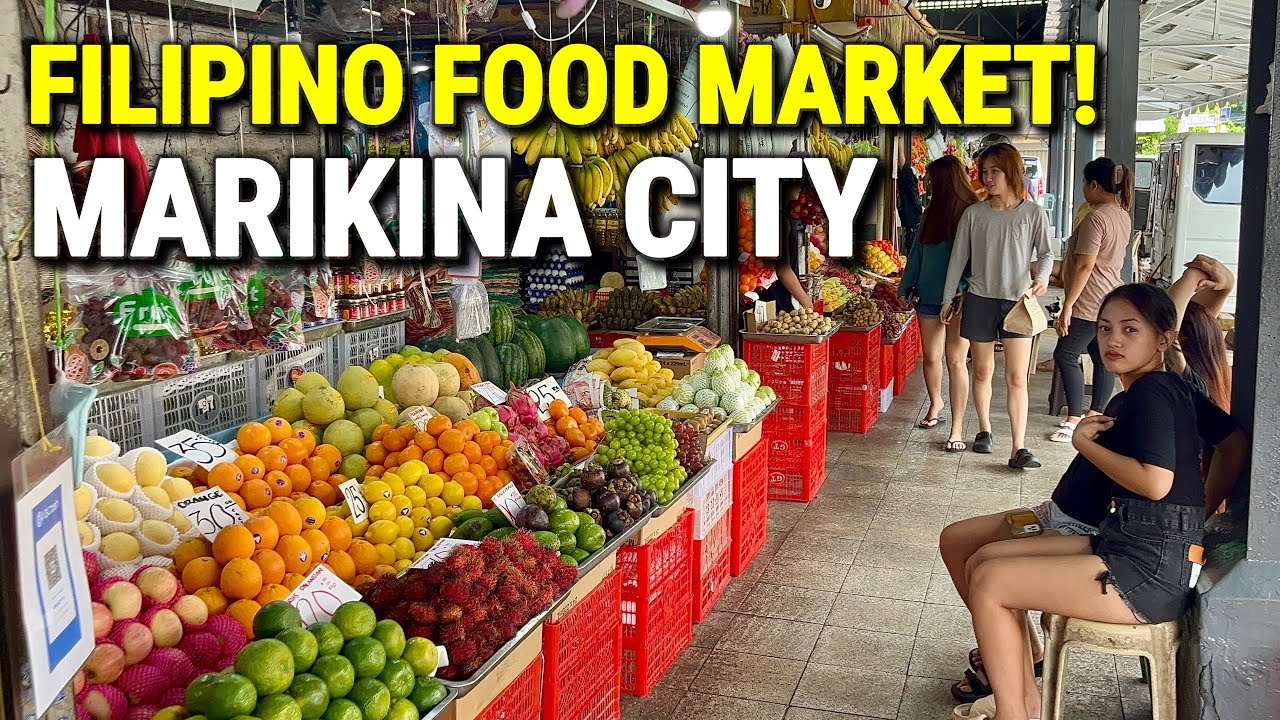 Cleanest Filipino Food Market in Metro Manila, Philippines? 🇵🇭 MASSIVE Marikina Public Market Tour!