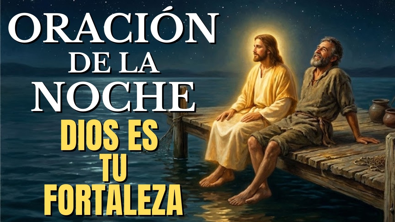 ORACIÓN DE HOY 12 DE FEBRERO | DIOS ES MI FORTALEZA: Oración de la Noche para Recuperar Fuerzas 🌙🙏