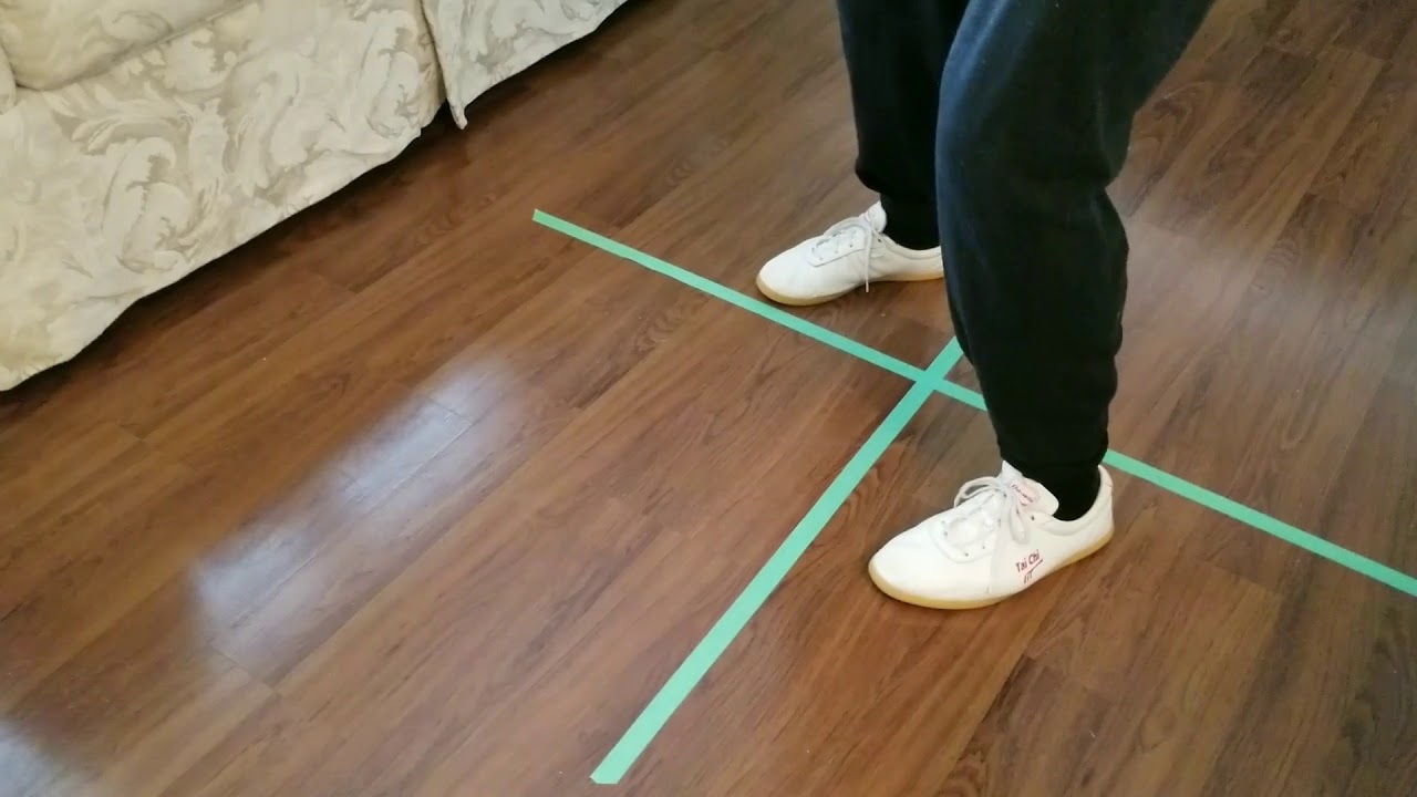 Tai Chi In A Box Footwork Basic Detailed Tutorial