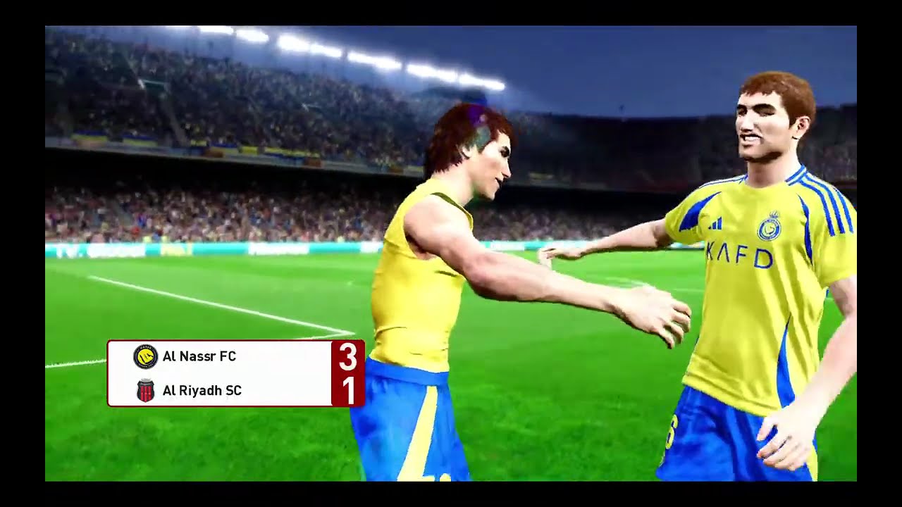 🔴مباشر - النصر ضد الرياض | دوري روشن السعودي 2026 | محاكاة كاملة للمباراةPes 21