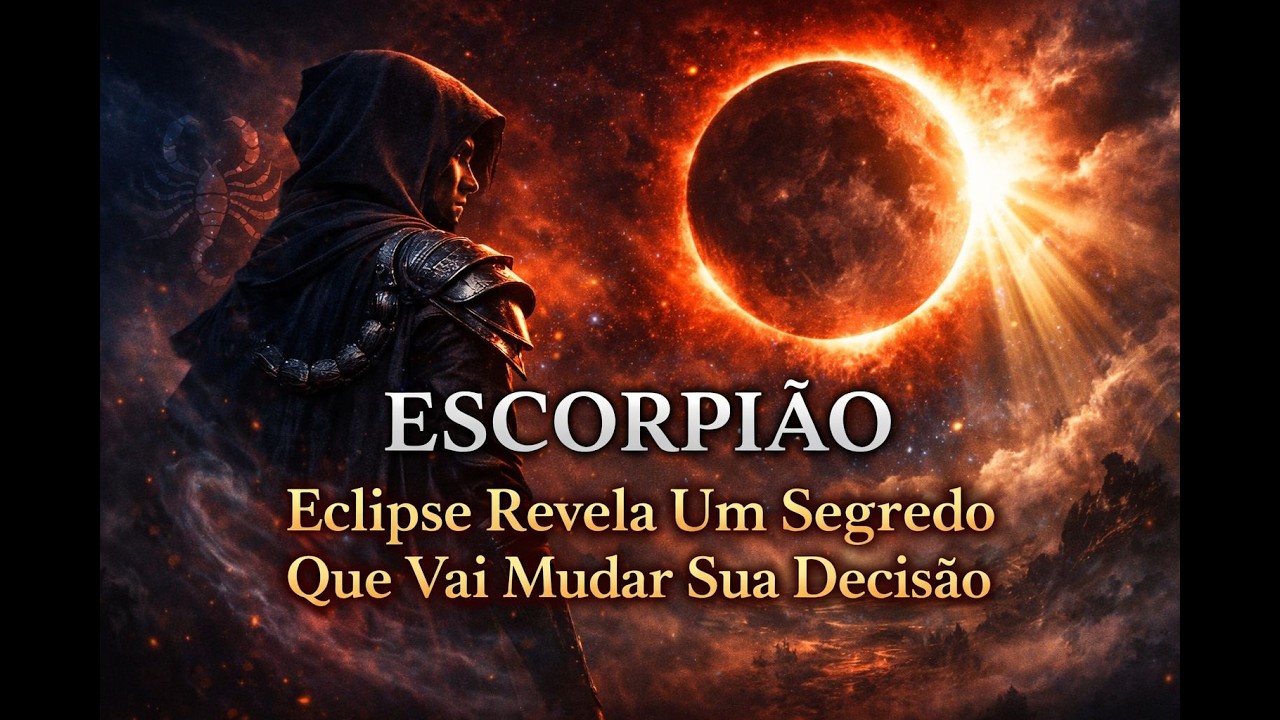 ESCORPIÃO –♏ Eclipse Revela Um Segredo Que Vai Mudar Sua Decisão