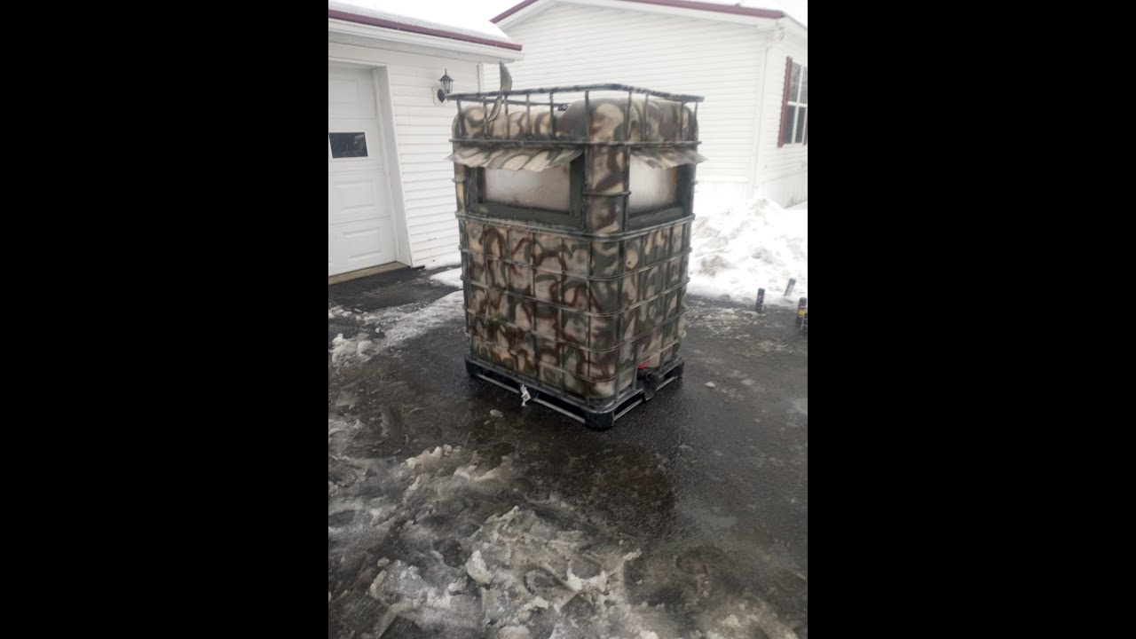 IBC TOTES HUNTING BLIND
