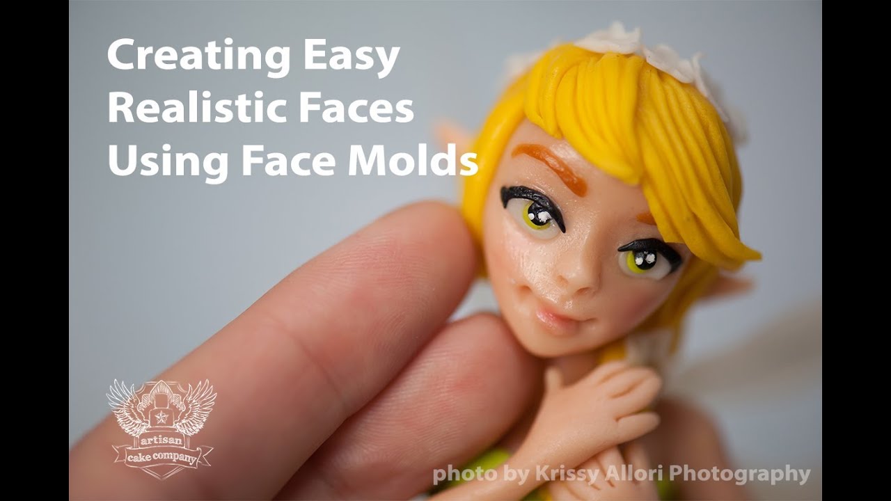 How to sculpt a face using molds
