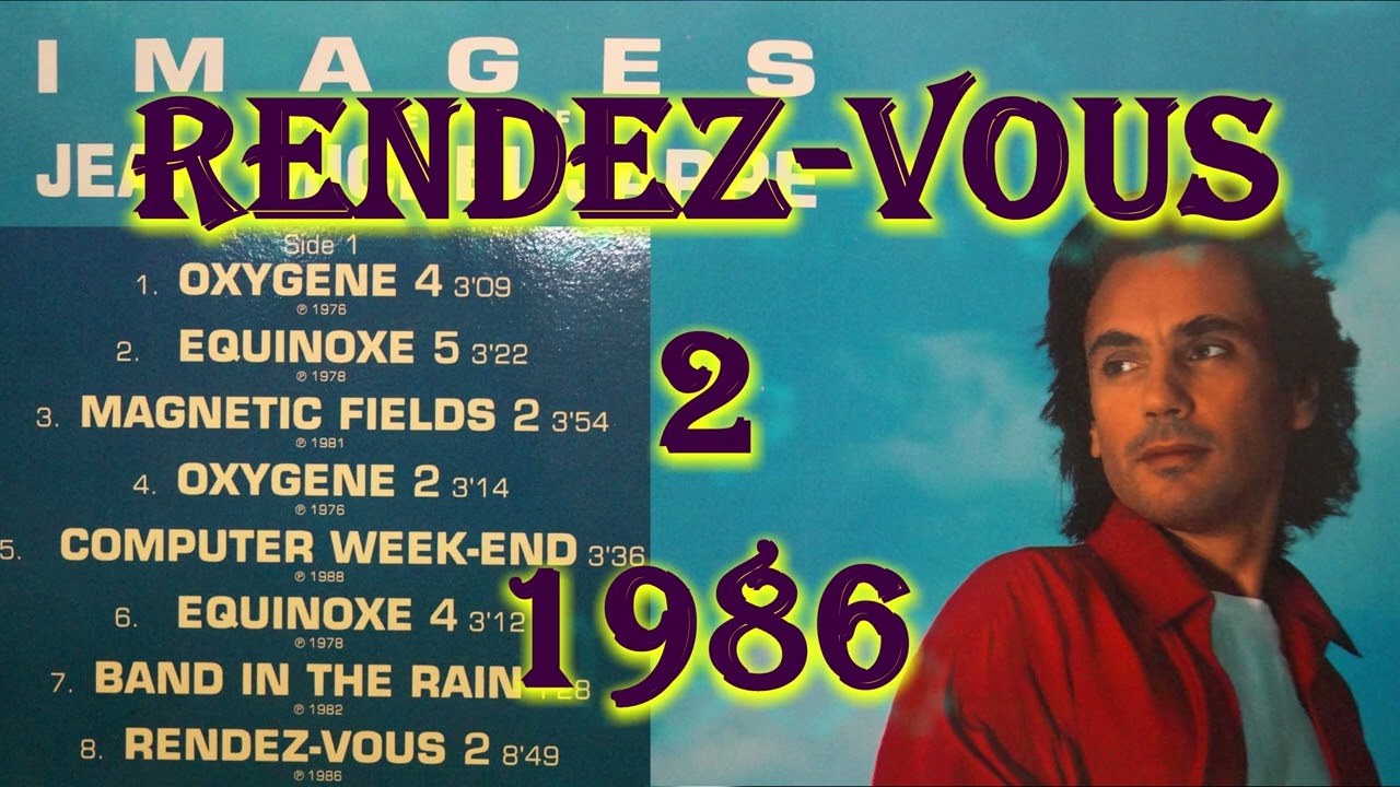 Rendez-Vous 2 - Jean Michel Jarre 1986 VINYL DISK