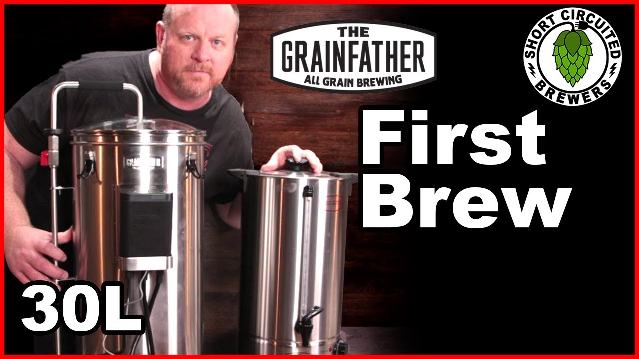 Система пивоварения Grainfather Connect 30L All Grain — первый день варки в 2020 году