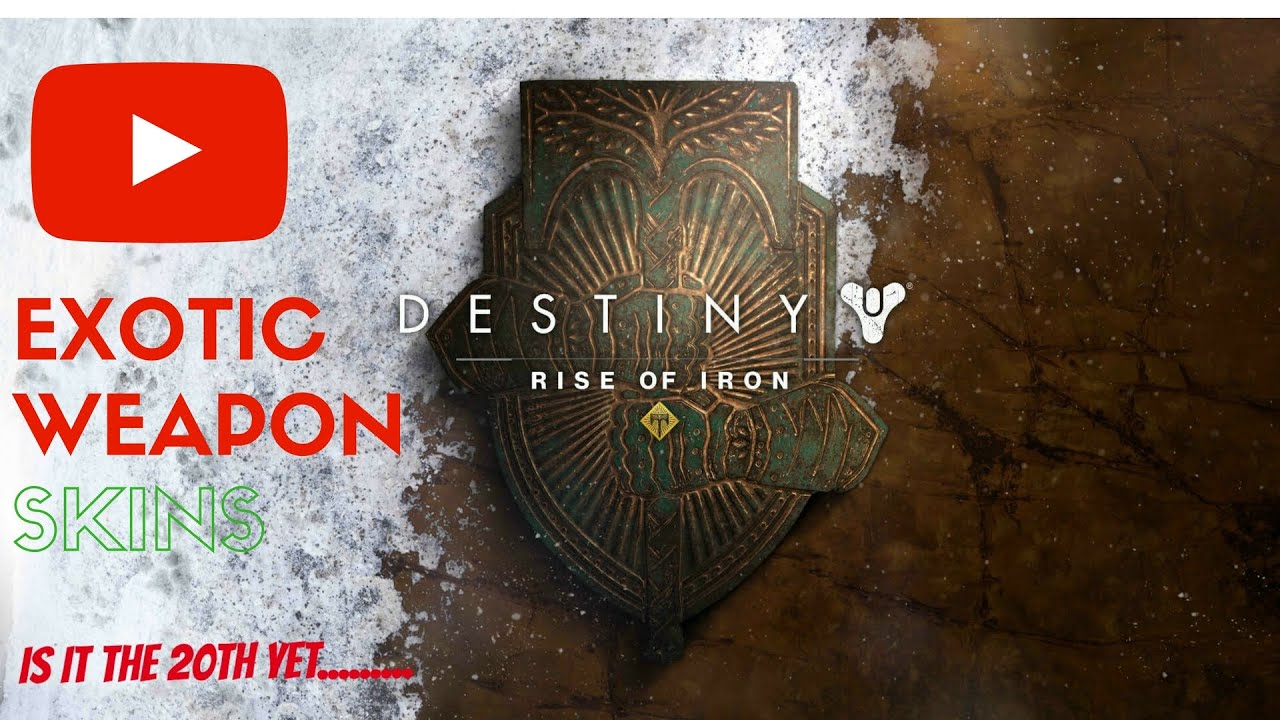 Destiny NEW DLC Exotic weapon
