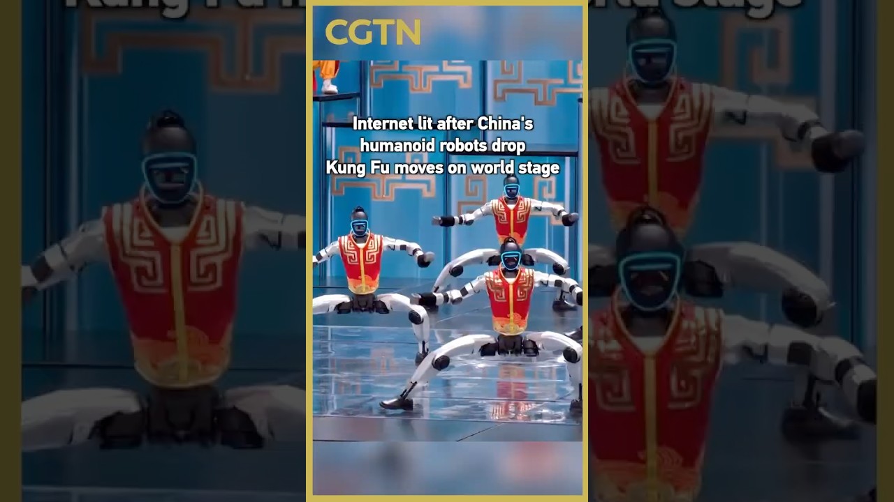 Internet lit after China's humanoid robots drop kung fu moves on world stage