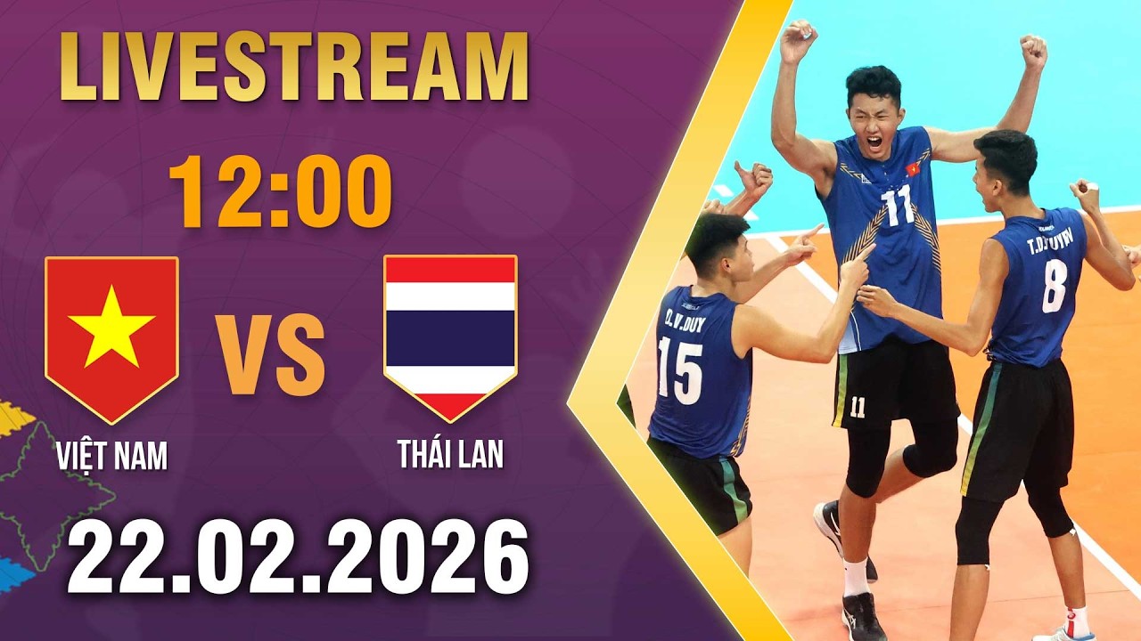 🔴 VIỆT NAM vs THÁI LAN | Sức mạnh, niềm tự hào và cường độ bùng nổ | Bóng Chuyền Nam