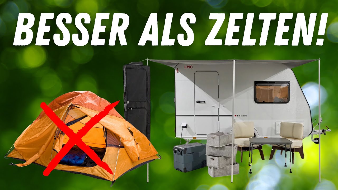 Camper für KRASSE 13.490 € bei mobile.de Billigster Wohnwagen 2026 Neuheiten LMC edero 350 D 
