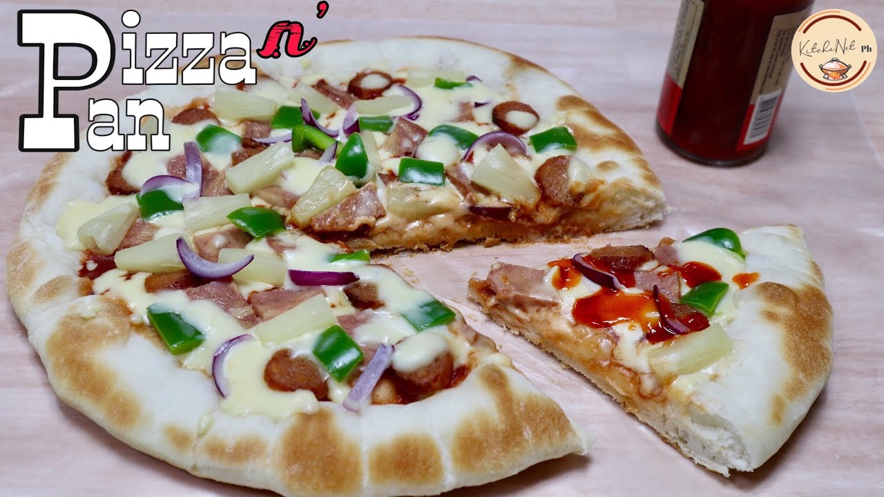 PIZZA in a pan | No Oven | KitcheNet Ph