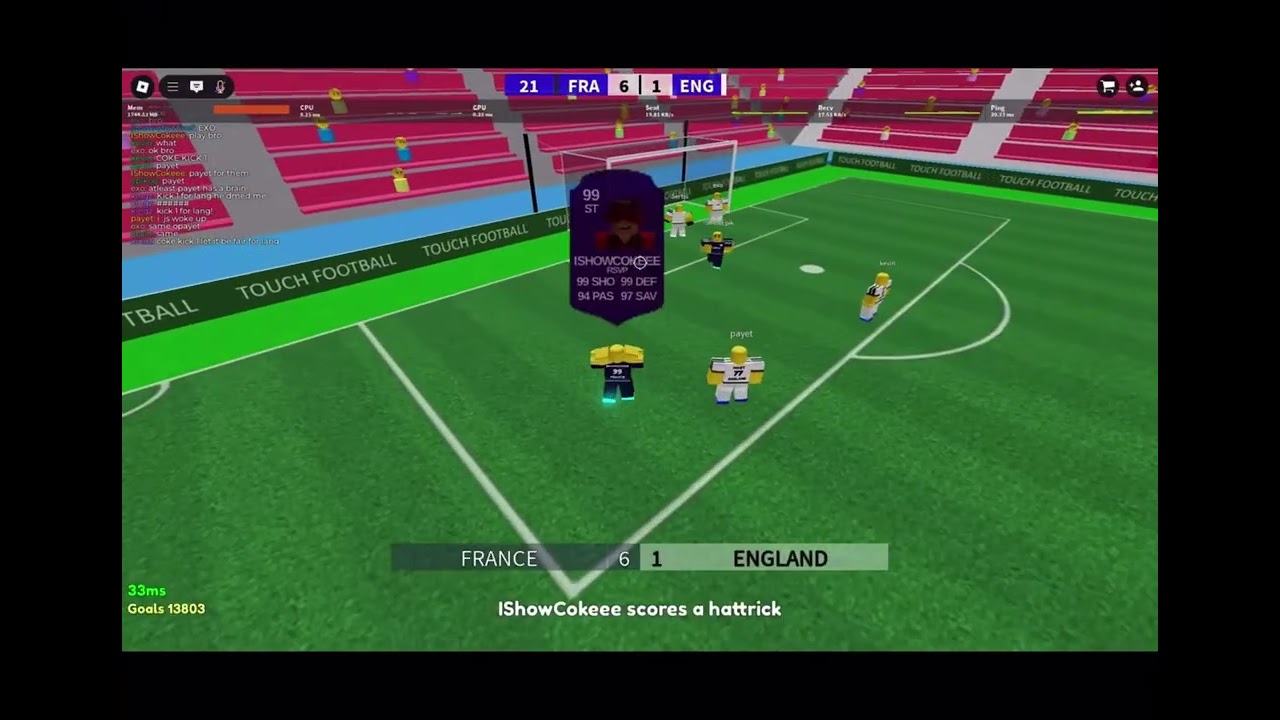 Coke montage #touchfootball #viral #fyp #foryou #robloxtouchfootball #touchfooty