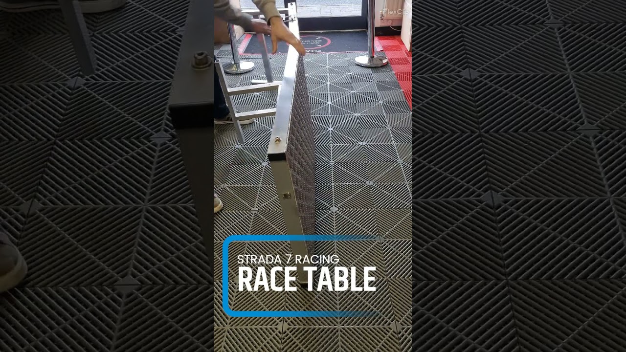 Strada 7 Racing Motorcycle Folding Aluminium Race Track Day Bench Table