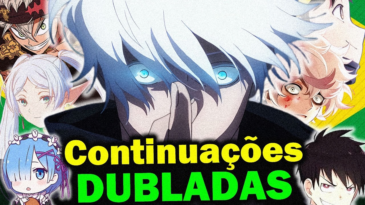 Continuações Animes Dublados - Só pedradas