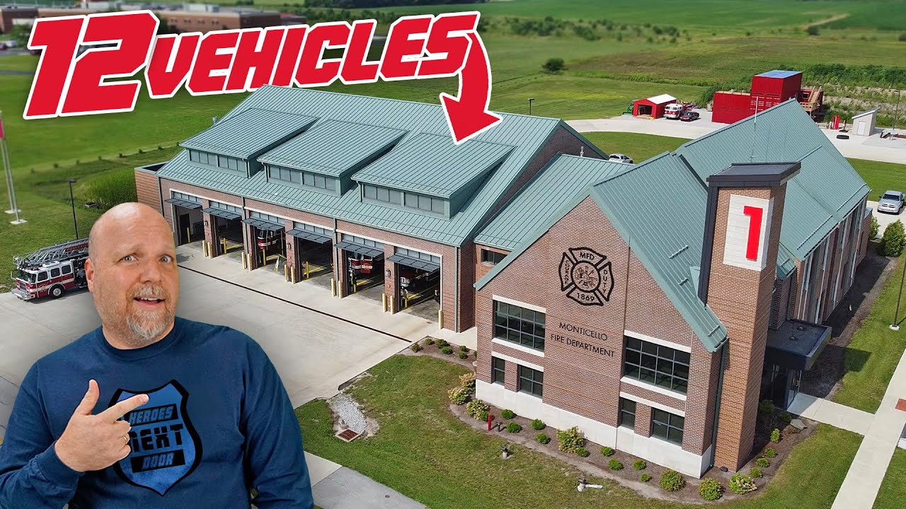 INSIDE Monticello Fire Department | Station Cribs