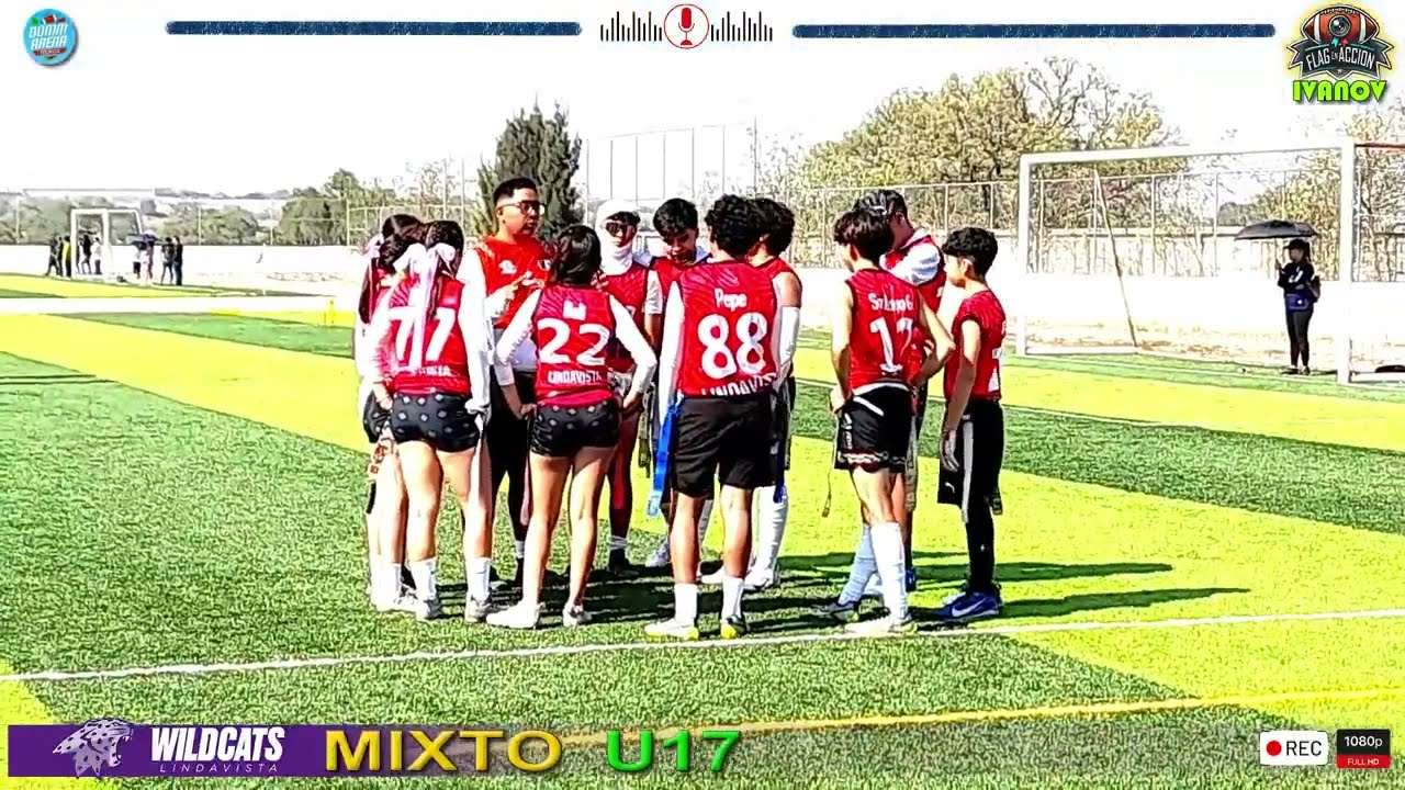 FlagEnAccion | Doom Bowl | MIXTO U17 | WILDCATS VS RAMS