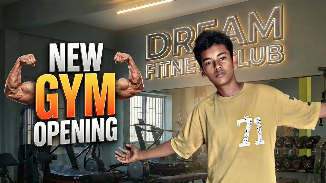 ডোমকলে নিউ জিম ওপেন হলো 😱 || DOMKAL NEW GYM OPEN HOLO || RUBEL YT 07 #viralvideo 