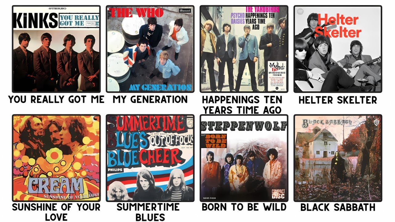 Every Iconic 1960s Song That Gave Birth to Hard Rock Explained In 18 Minutes