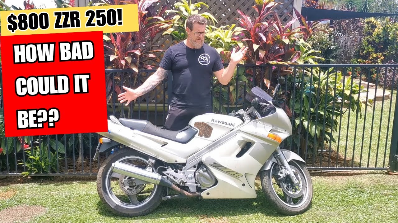 Нам не НУЖЕН был Kawasaki ZZR250, но я не могу устоять перед дешёвым проектным транспортным средс...