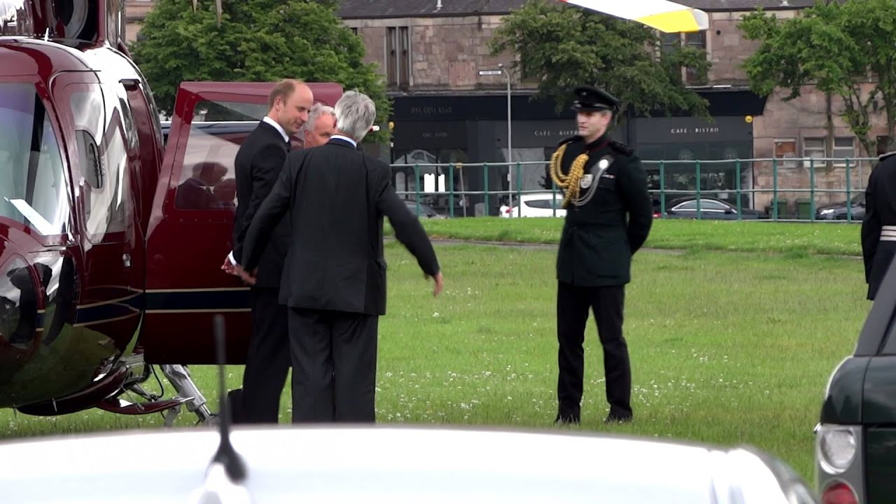HM Queen Elizabeth II in Greenock Battery Park July 4th 2012