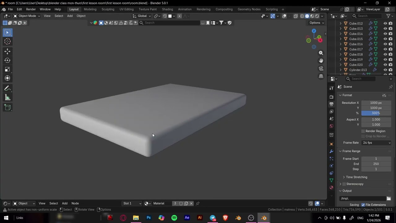 blender sat-sun class day 3