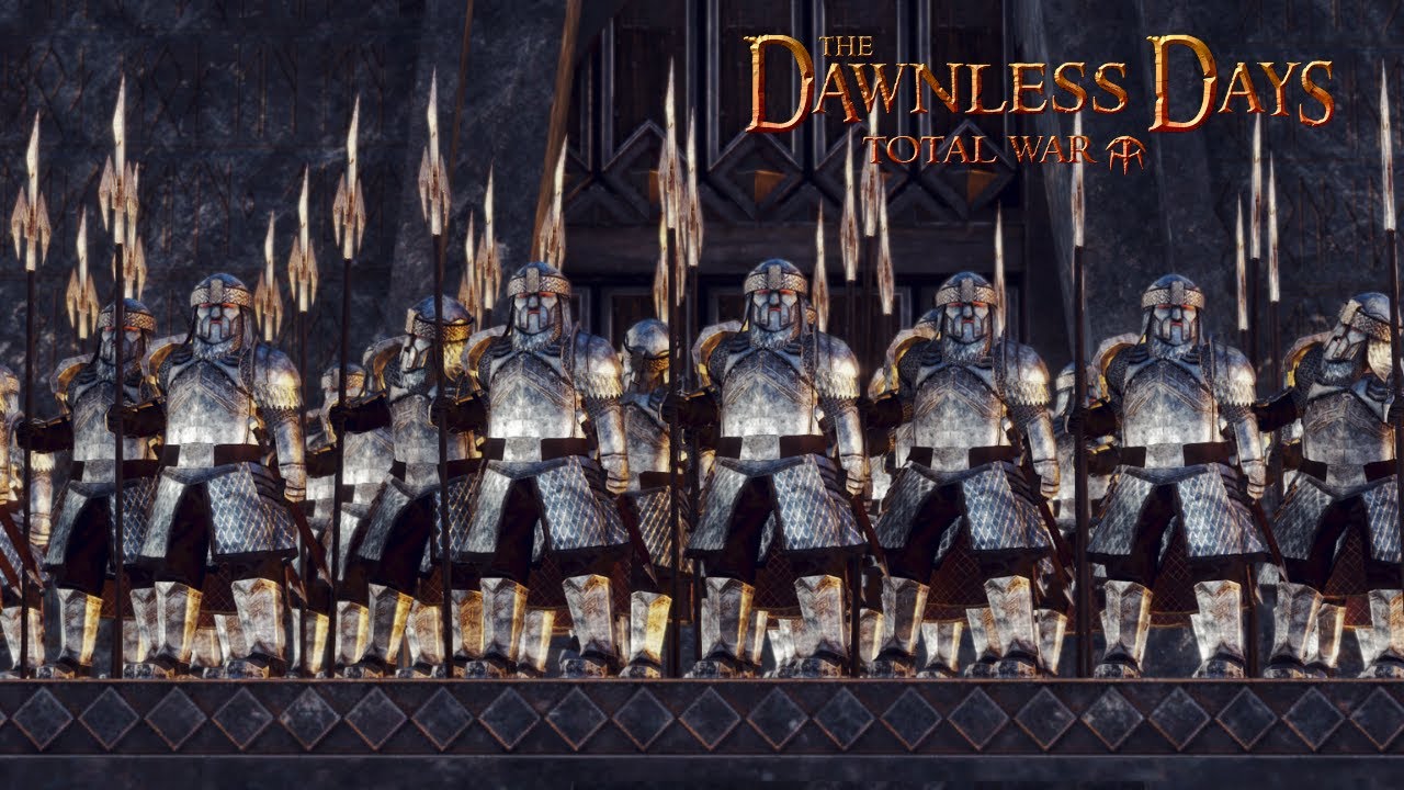 THE DWARVES RETURN TO MORIA! - Dawnless Days Total War Multiplayer Siege