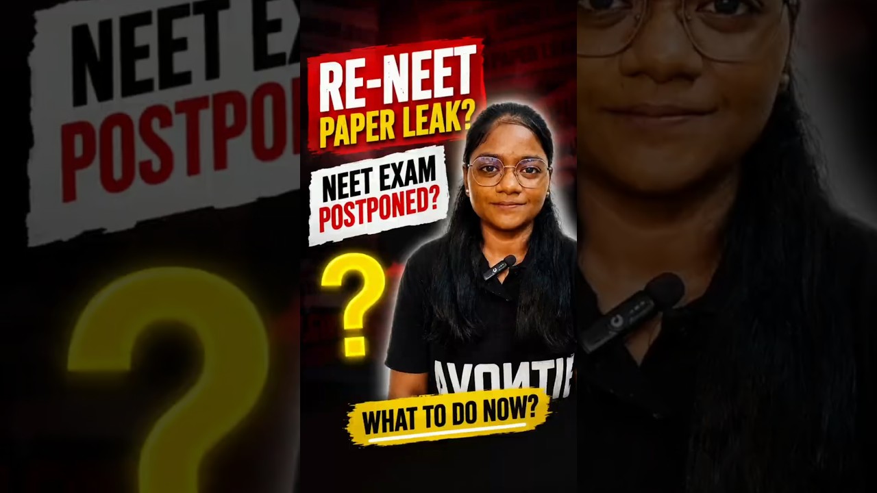 🚨 RE-NEET Paper Leak? NEET Exam Postponed?Don't Panic! Here's What To Do Now #reneet #nta
