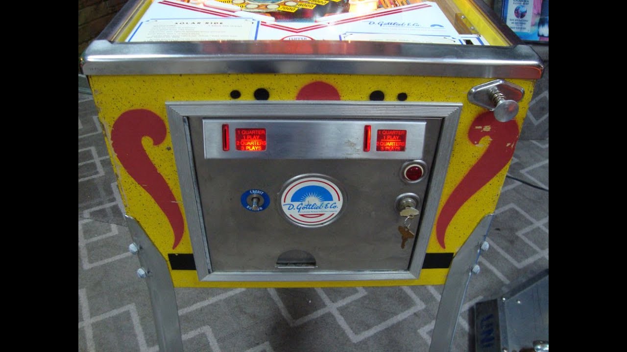 Let's Repair a Gottlieb System 1 SOLAR RIDE Pinball Machine