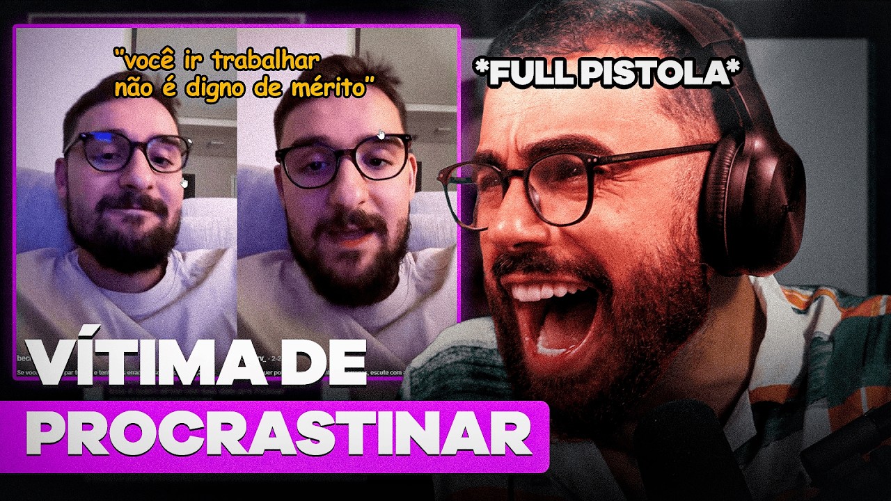 E O JOVEM QUE PASSOU OITO ANOS PROCRASTINANDO? | CORTES do CASTRINHO