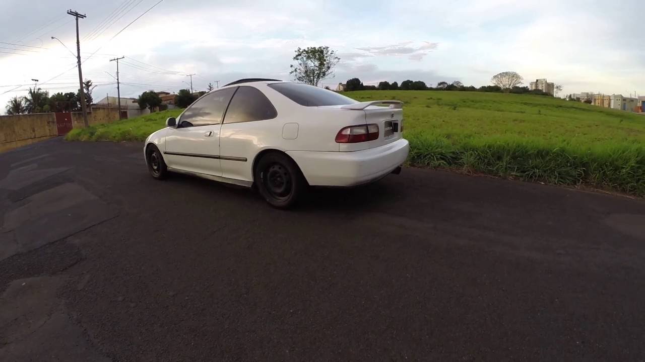 1º Video do Civic EX Coupe 1994 EJ1 - Gasparzinho