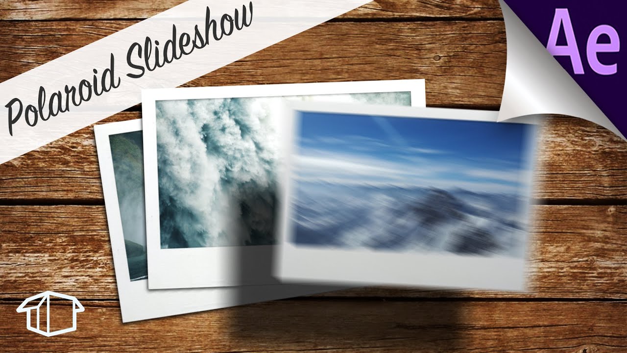 Слайд-шоу Polaroid и введение в редактирование графиков — Учебное пособие Adobe After Effects CS6