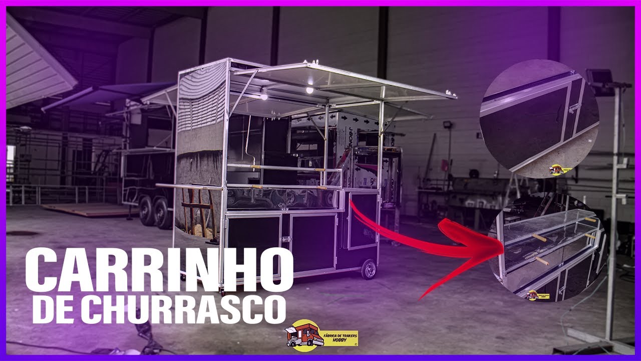 CARRINHO DE CHURRASCO #TRAILERSHOBBY