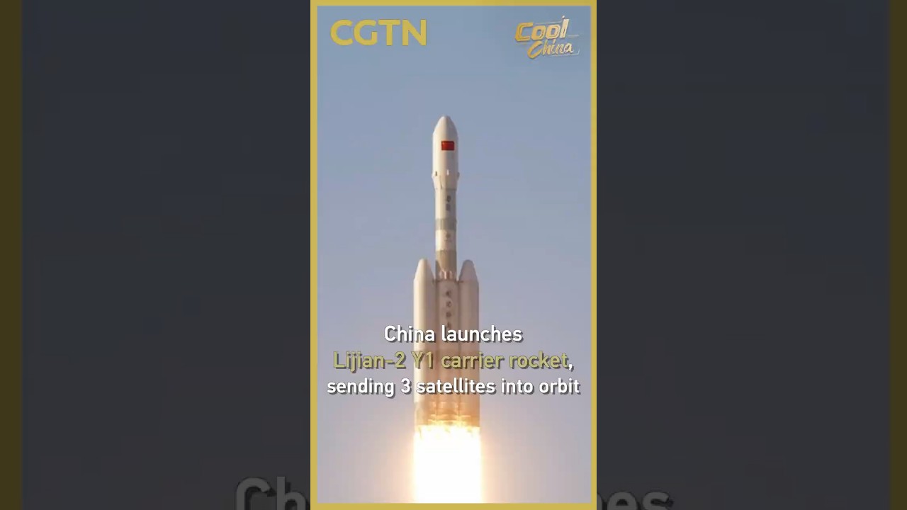 China launches Lijian-2 Y1 carrier rocket, sends 3 satellites into orbit #coolchina