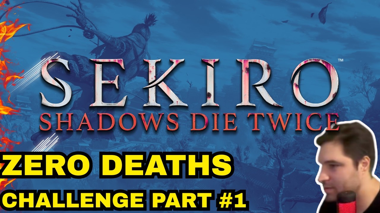 SEKIRO CHALLENGE ZERO DEATHS | DEATH = RESET [PART #1]   #live + #chat PS5-PRO
