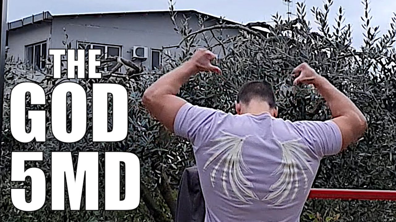 50 Pullups 1 Muscleup 100 Dips on Bar UNBROKEN - THE GOD 5MD by Serg aka NewEra the Bar-Barian