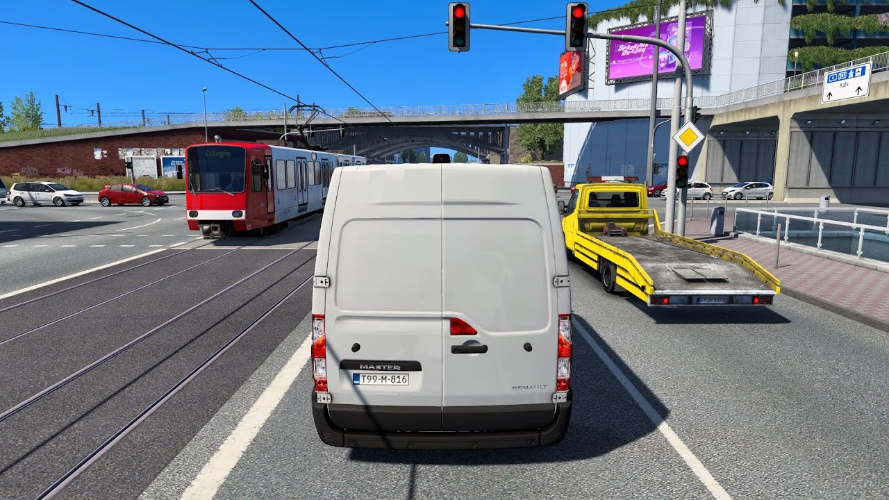 Renault Master 2020 | Euro Truck Simulator 2 | ETS2 1.55 Bus mods