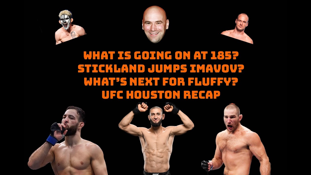 Strickland Vs Khamzat next? UFC Houston Recap
