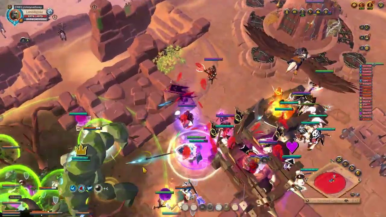 Albion Online Zvz pov dps
