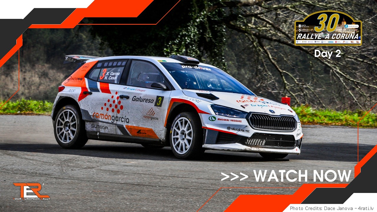 Rallye de A Coru&ntilde;a TER - Tour European Rally and Rally Historic Day 2 videoclip!