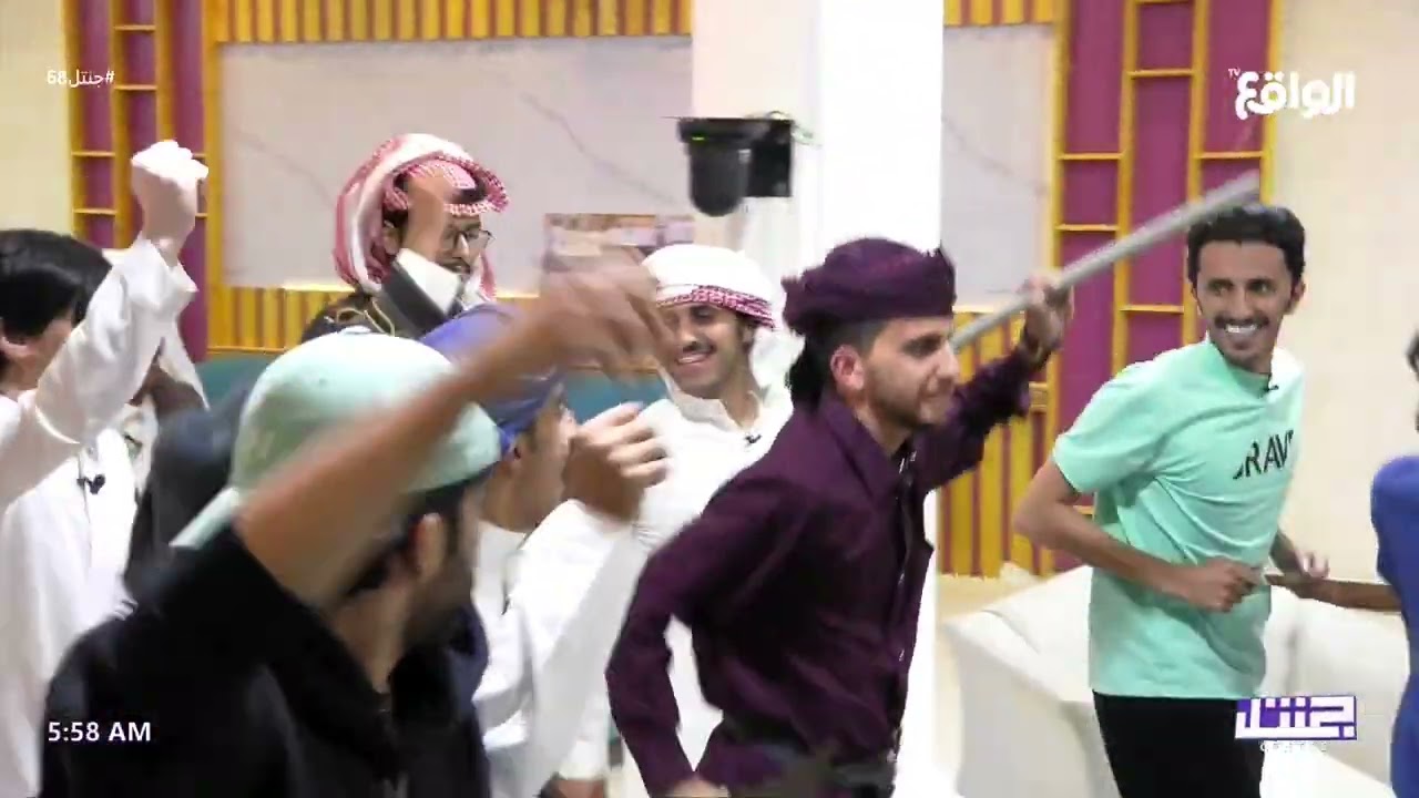 لعب المتسابقين  وجنتل الأسبوع على شيلة الجنتل | طاهر باعوين #جنتل68