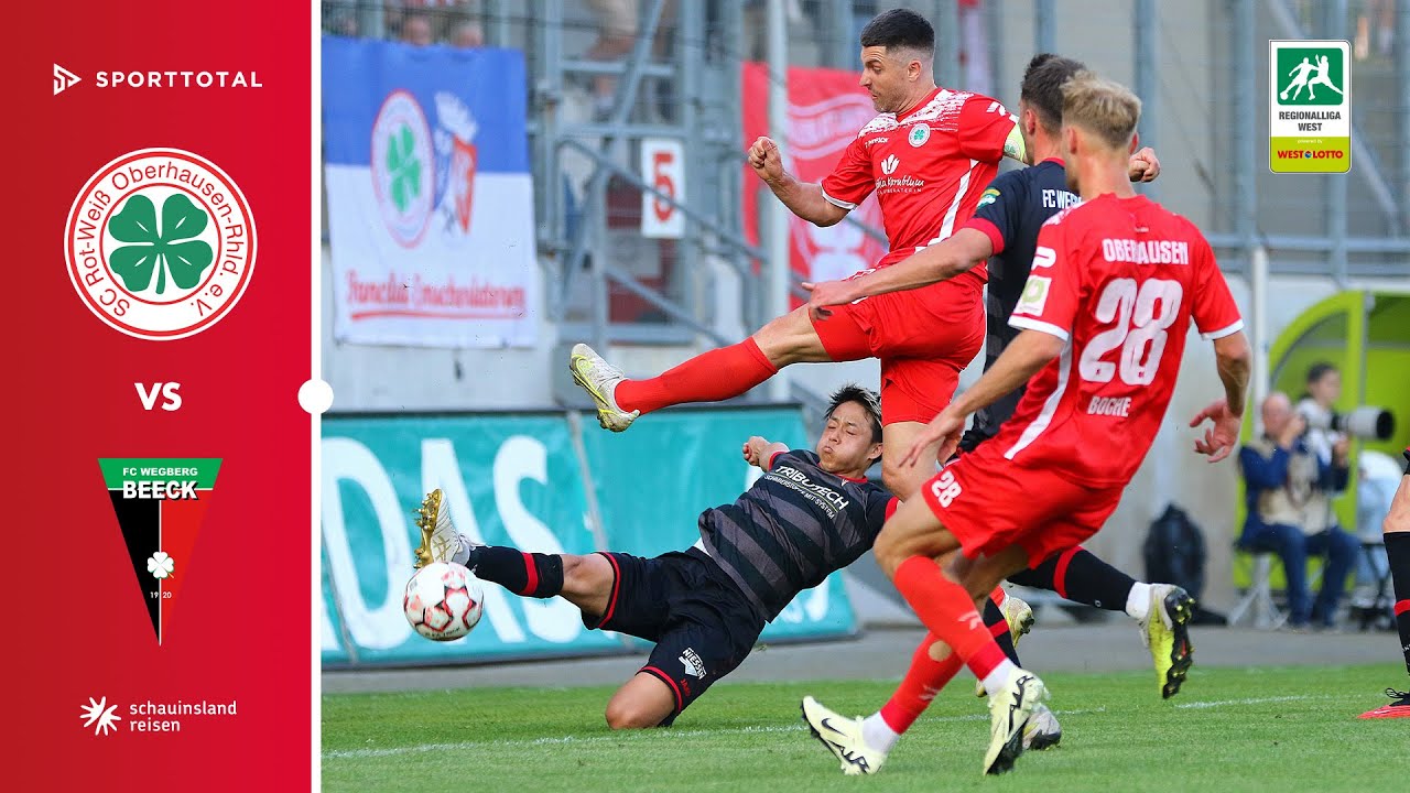 Stoppelkamp leitet wilde 7-Tore-Partie ein! | SC Rot-Weiß Oberhausen - FC Wegberg-Beeck | RL West