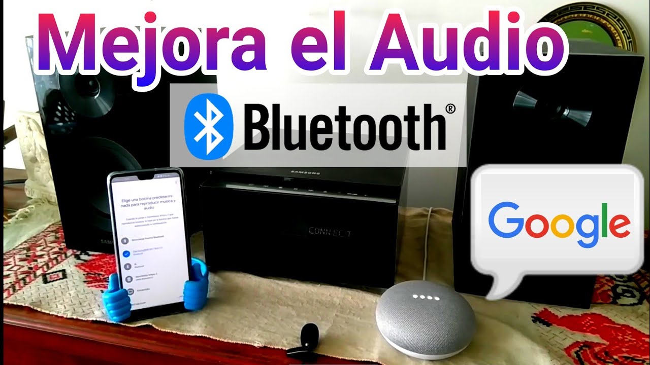 Empareja Bocina Bluetooth al GOOGLE HOME MINI