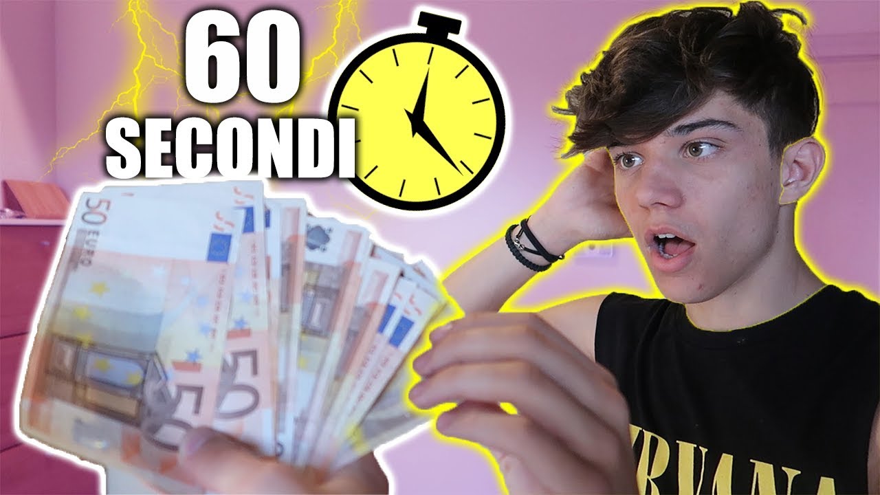 HAI 60 SECONDI PER TROVARE 1000&euro;