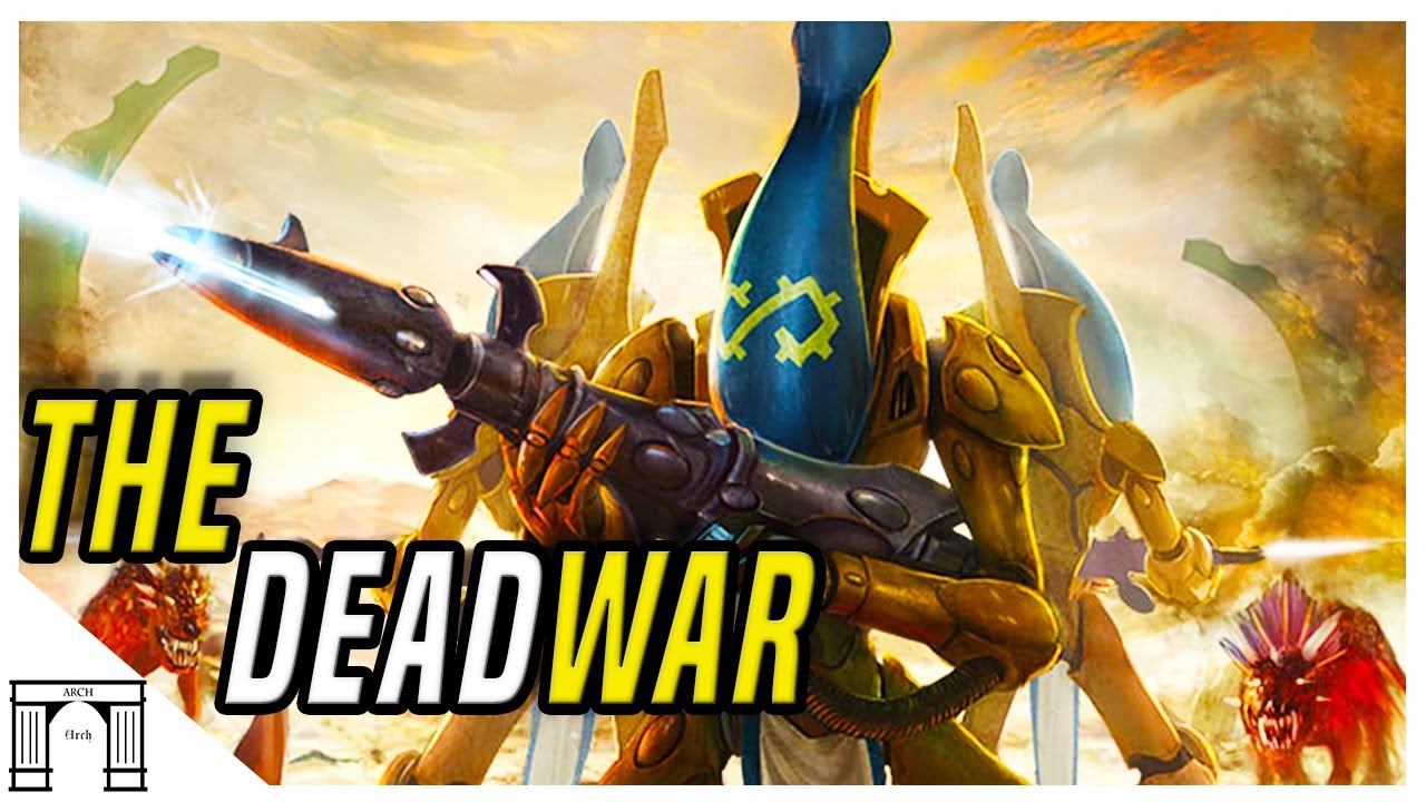 The Eldar Dead March To War, Lead By Their Necromancers - Warhammer 40k Lore
