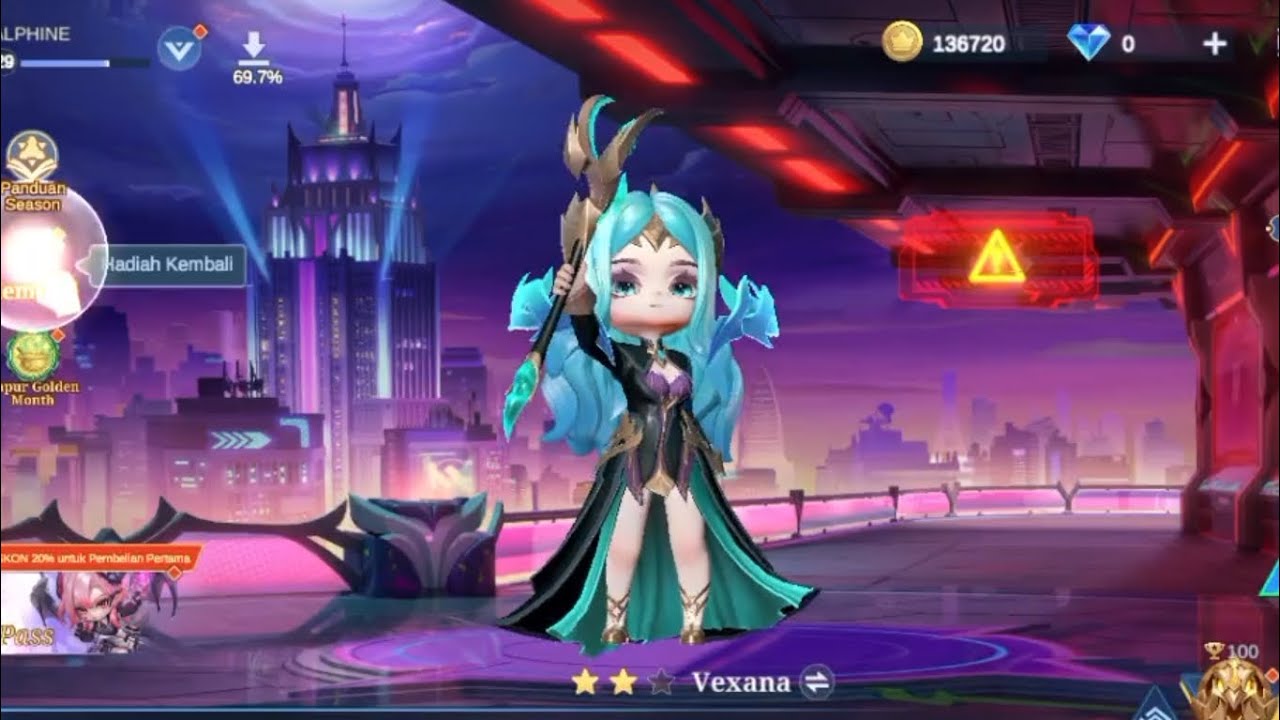 gameplay commander Vexana (advan server) - Magic Chess: Go Go 