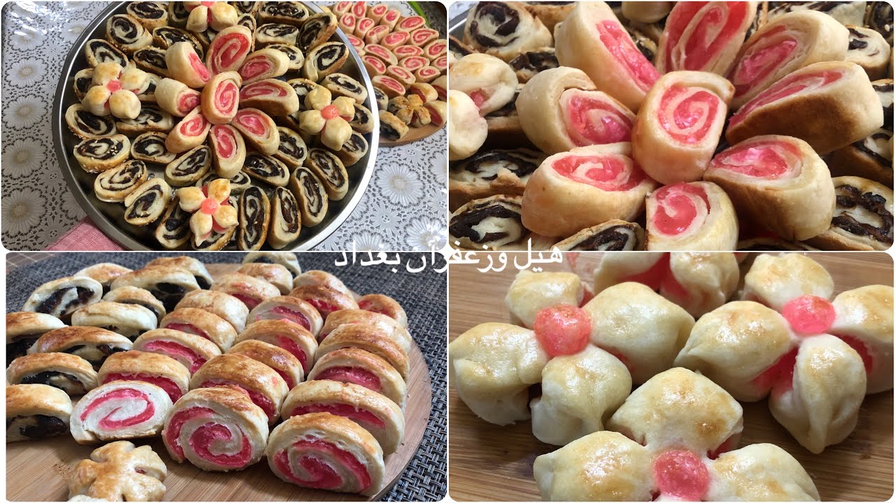 خلصت كليچة العيد وسويت كليچة بطحين الحصة النتيجة خيال😍 الذ عجين وحشوة القريب يتفضل❤️
