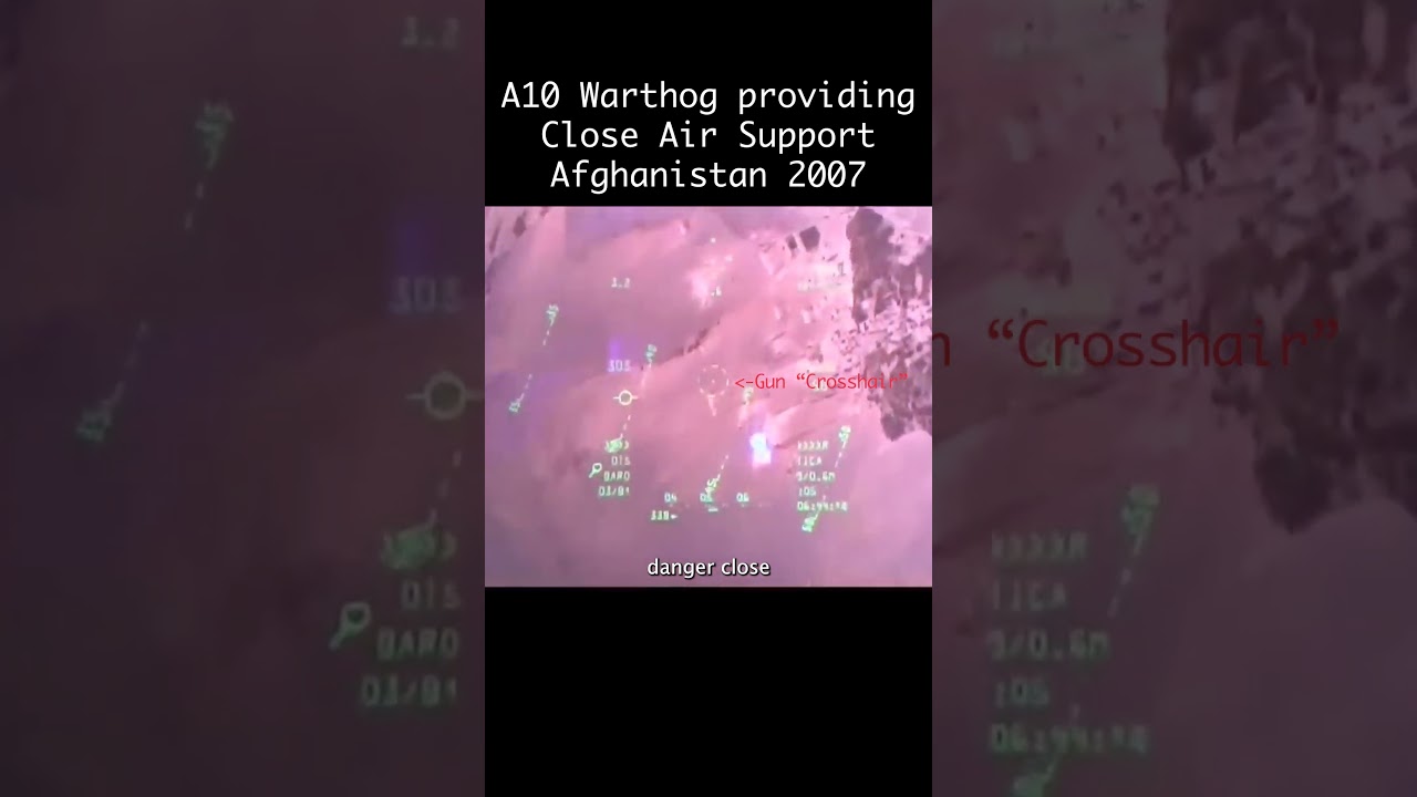 A10 Warthog saving the day (read description)#aviation #military #warthog