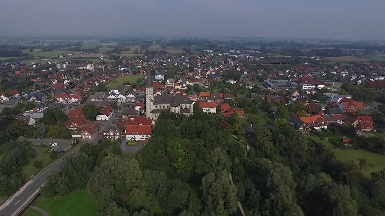 Lippetal Herzfeld und Hovestadt im Herbst 2015. Gefilmt mit der Dji Phantom 3