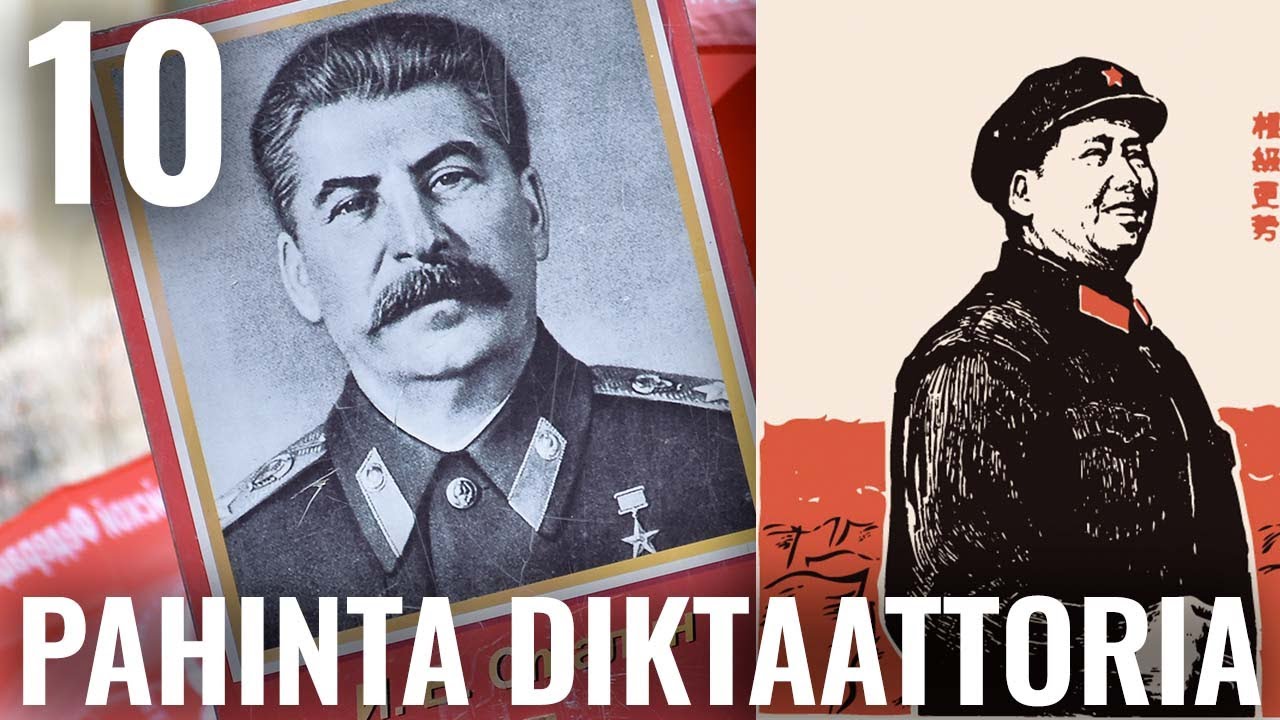 10 HISTORIAN PAHINTA DIKTAATTORIA